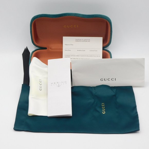 NEW GUCCI GG0896S 001 BLACK GREY SQUARE LOGO WOMEN'S SUNGLASSES FRAME 52… - Picture 3 of 13